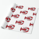 Search for maine wrapping paper Crustacean