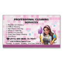 Search for cleaning service business card magnets Cleaner