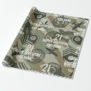 Search for military wrapping paper Green