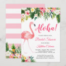 Search for flamingo bridal shower invitations Luau