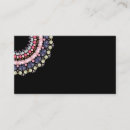 Search for beads business cards Blue
