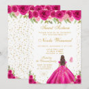 Search for pink and gold sweet 16 invitations Watercolor floral