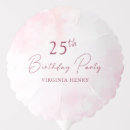 Search for 25th birthday balloons Elegant