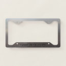Search for chrome license plates Stainless steel