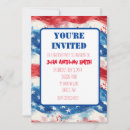 Search for homecoming party invitations Patriotic