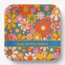 Search for retro 70s plates Flowers