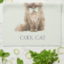 Search for cool kitchen towels Cat