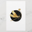 Search for dragonfly stationery paper Butterfly