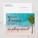 Search for palm tree save the dates Sea