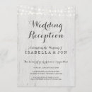Search for only reception wedding reception invitations Chic