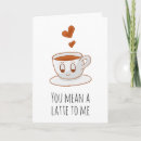 Search for coffee puns cards stamps Hearts