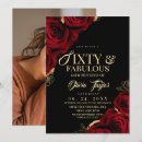 Search for 60 and fabulous invitations Chic