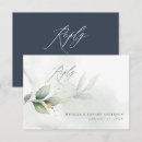 Search for sage green and navy blue invitations Botanical