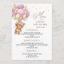 Search for brunch baby shower menus Pink