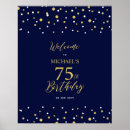 Search for 75th birthday posters Modern