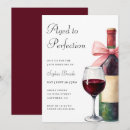Search for wine 50th birthday invitations Watercolor