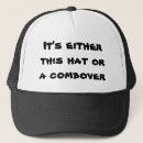 Search for funny bald hats No hair