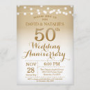Search for golden wedding anniversary invitations 50 years together