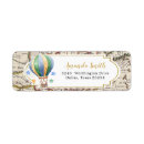 Search for world map return address labels Adventure awaits