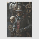 Search for steampunk tissue paper Clockwork