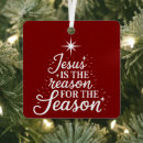 Search for jesus reason for the season ornaments Tree