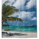Search for motivational shower curtains Beach