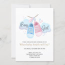 Search for feet gender reveal invitations What will baby be