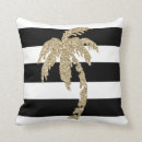 Search for palm tree pillows Black