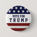 Search for election buttons Red white blue