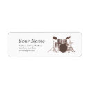 Search for music return address labels Antique