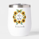 Search for sunflower tumblers Watercolor
