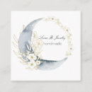 Search for crescent moon business cards Modern