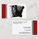 Search for accordion business cards Music