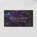 Search for goddess business cards Celestial