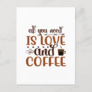 Search for all you need is love cards Coffee