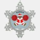 Search for cheerleader ornaments Mom