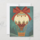 Search for hot air balloon christmas cards Snow