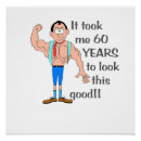 Search for funny 60th birthday posters Retro