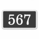 Search for large number stickers Business