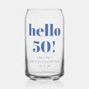 Search for 50th birthday beer glasses Unique