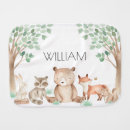 Search for woodland burp cloths bear