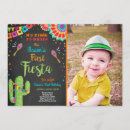 Search for cactus birthday invitations No time to siesta