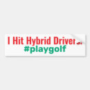Search for funny golf bumper stickers Driver