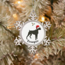 Search for best dog dad ornaments Snowflake