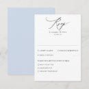 Search for soft rsvp cards Dusty blue