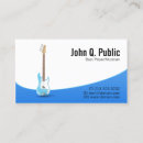 Search for bass guitar business cards Music teacher