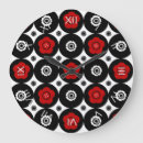 Search for red and black clocks Bold