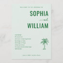 Search for tropical wedding programs Minimalist