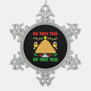 Search for taco ornaments Santa
