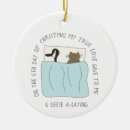 Search for 6 geese laying gifts Sixth day of christmas